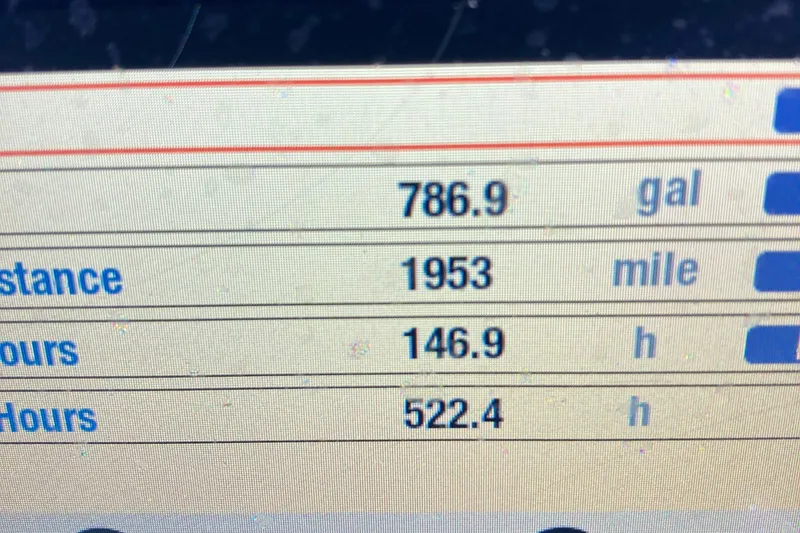 Slide: The Image of Depth gauge displaying 4.2 feet on a 2017 Regulator 23 Forward Seating boat. - 10