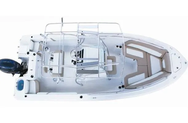 Slide: The Image of Manufacturer Provided Image: 2015 Sailfish 220 CC center console boat, top view. - 5