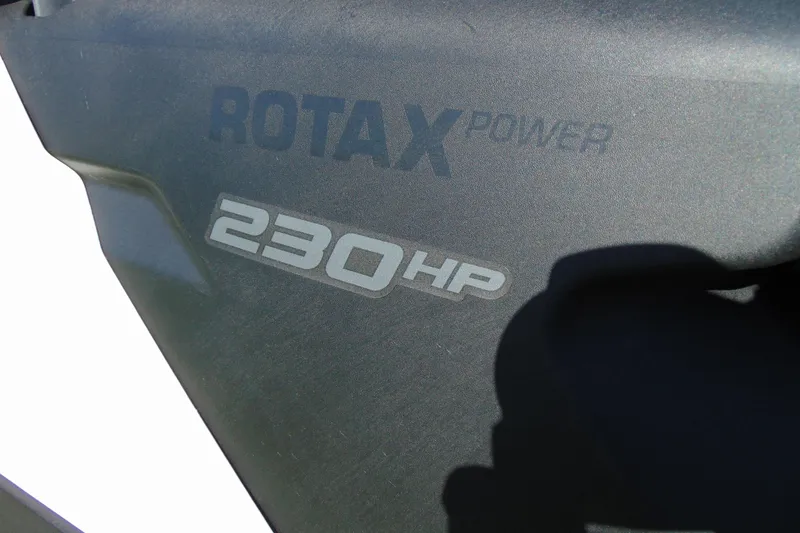 Slide: The Image of Sea-Doo Switch Cruise 21, 2023 model, featuring Rotax 230 HP engine power. - 3