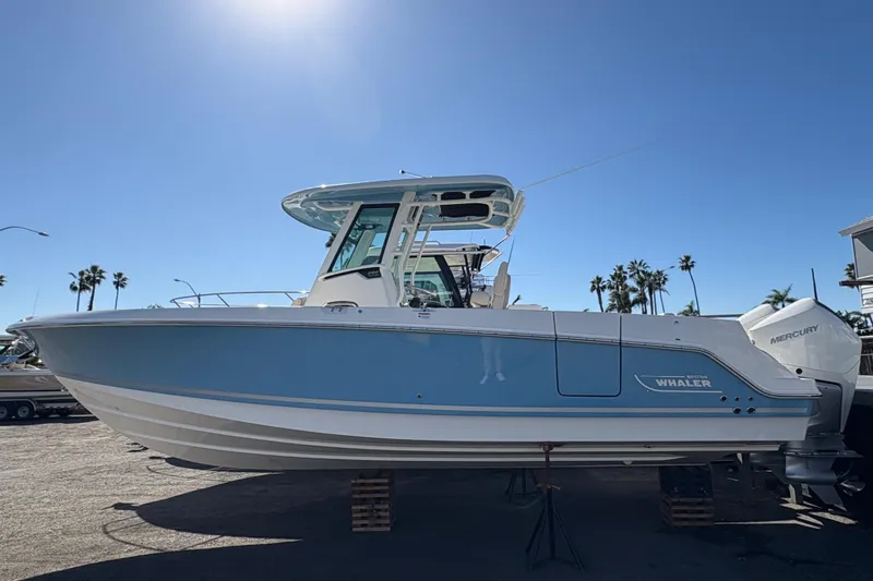 The Image of 2026 Boston Whaler 280 Outrage boat in a sunny outdoor setting. - 0