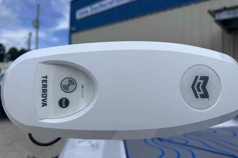 Slide: The Image of 2026 Xpress H22 Terrova motor with pairing feature, close-up view. - 8