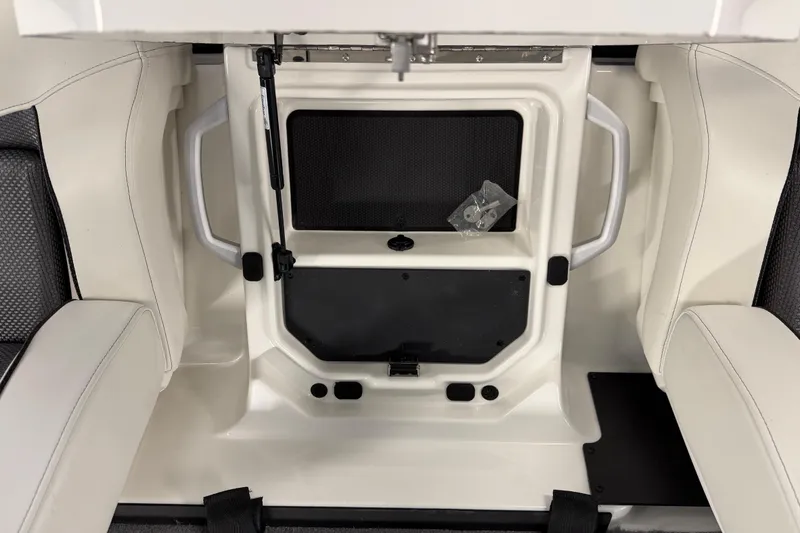 Slide: The Image of 2026 Ranger Z519 boat deck with Garmin equipment in showroom. - 9