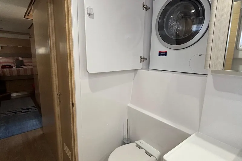 Slide: The Image of Compact bathroom in 2022 Seaway 1600 with washer and modern fixtures. - 29