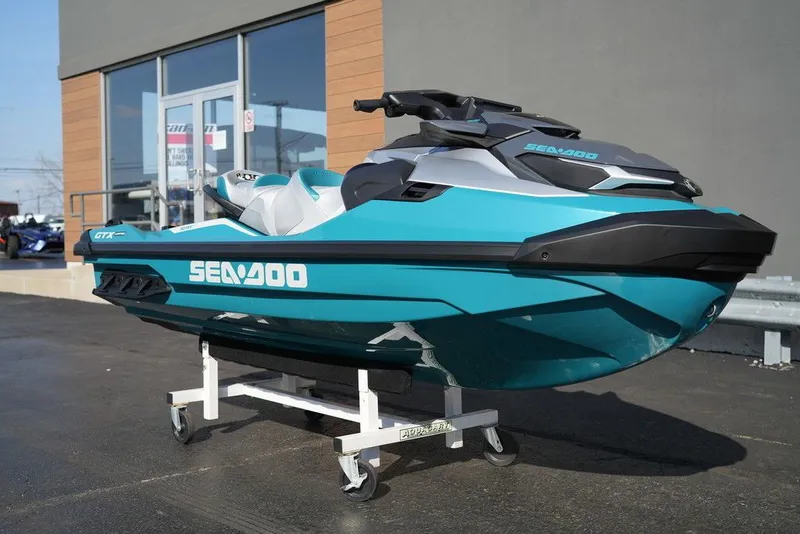 Slide: The Image of Sea-Doo GTX Limited 325 Teal Metallic 2026 - 3