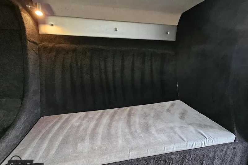 Slide: The Image of 2011 Sunsation F-4 interior cabin with cushioned seating and ambient lighting. - 83