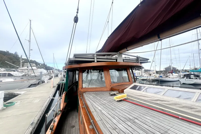 Slide: The Image of Vintage 1934 Pankey Schooner. - 2