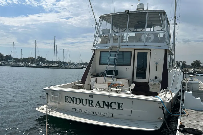 Slide: The Image of Hatteras 60 Convertible 1984 - 6