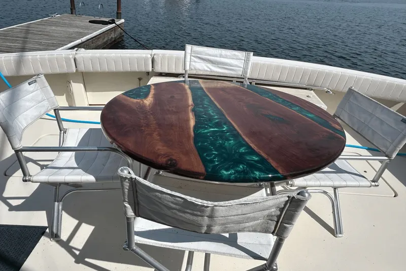 Slide: The Image of Hatteras 60 Convertible 1984 - 8