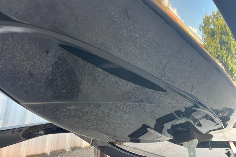 Slide: The Image of 2016 Sea-Doo GTR 215 trailer with "MOVE" branding, parked on asphalt. - 14