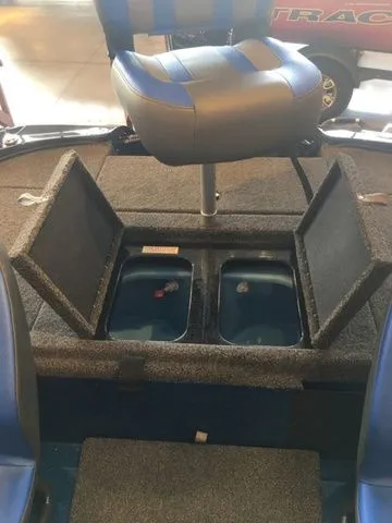 Slide: The Image of Interior of 2026 Nitro Z18 with storage compartments and seat. - 12