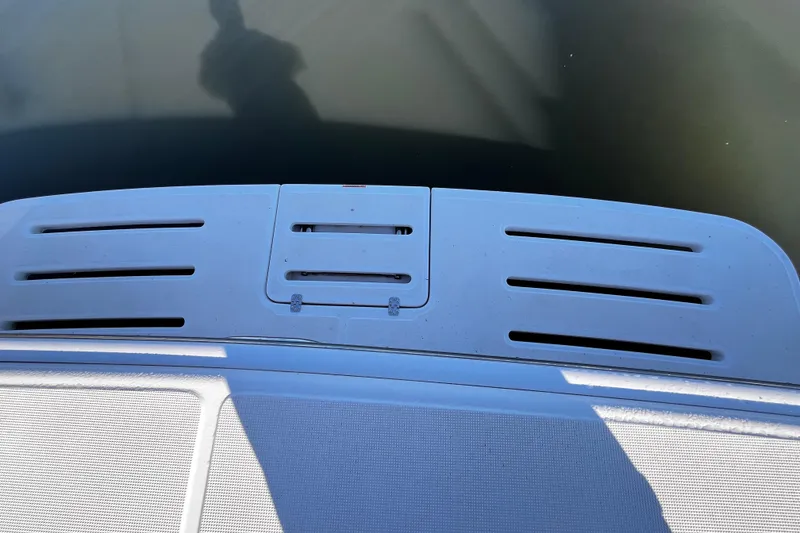 Slide: The Image of 2009 Tiara Yachts 3900 Open swim platform with water reflection. - 6