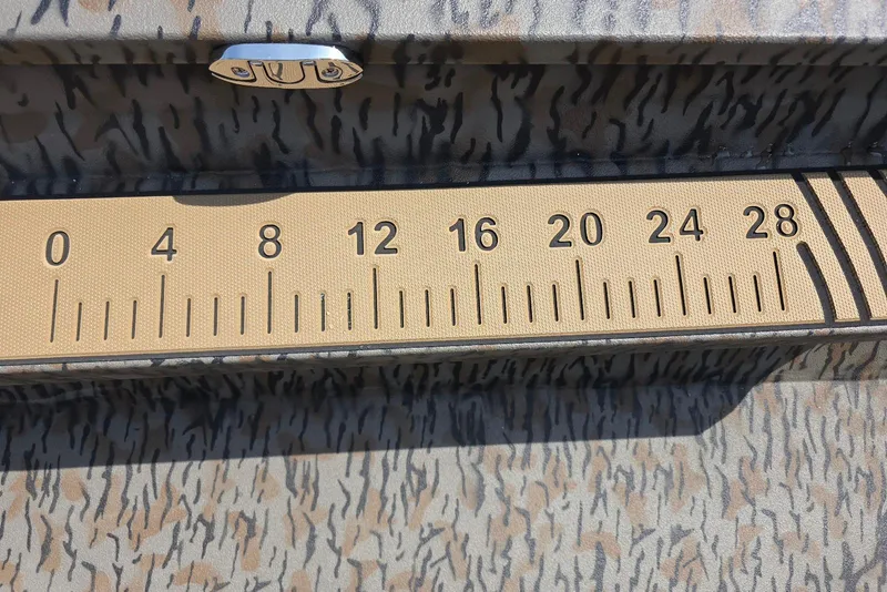 Slide: The Image of Ruler on 2026 Xpress H22B Bay boat with camouflage pattern. - 24