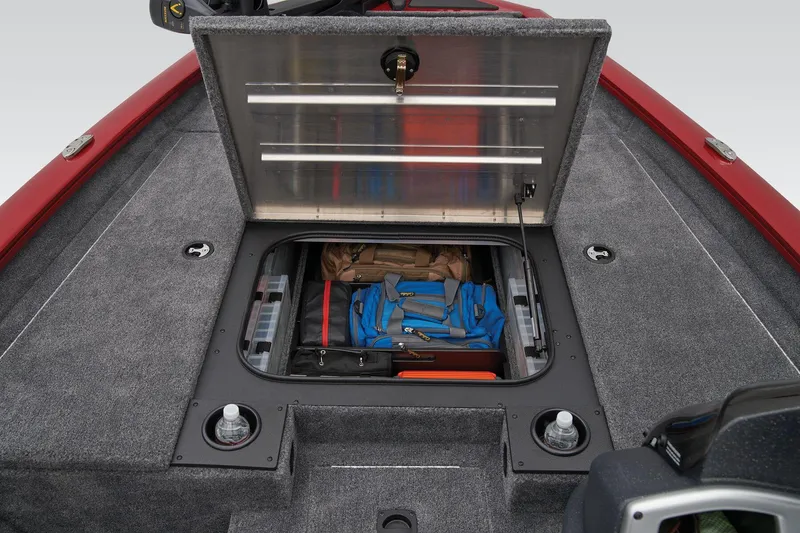 Slide: The Image of Manufacturer Provided Image: 2026 Tracker Pro Team 175 boat trailer with spare tire underneath. - 20