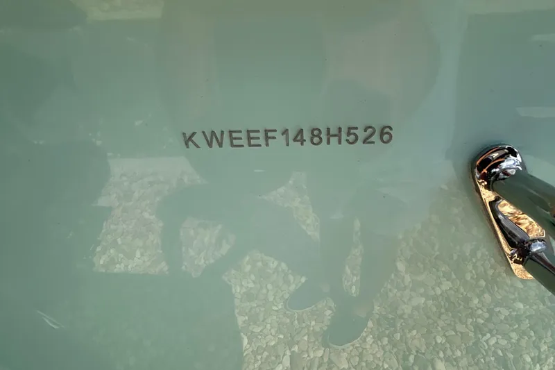 Slide: The Image of 2026 Key West 239 FS boat hull identification number KWEF148H526. - 12