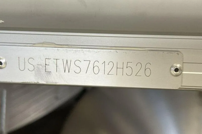 Slide: The Image of Hull identification number on 2026 Bennington 23 SSRSF boat. - 15