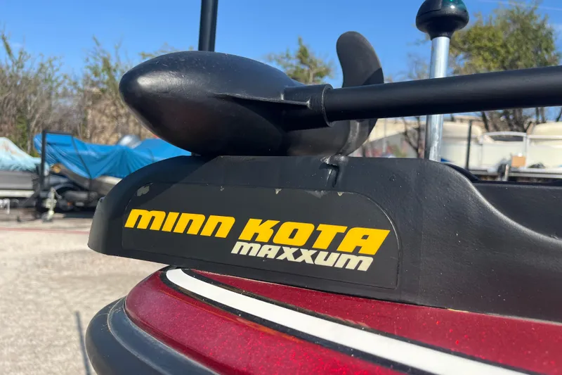 Slide: The Image of Close-up of Mercury Marine Tempest Plus propeller on 2015 Nitro Z-8 boat. - 25