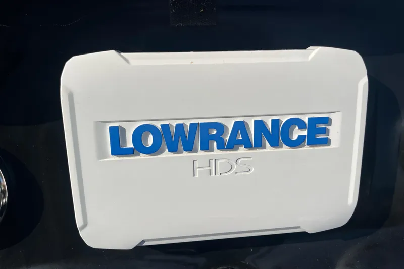 Slide: The Image of 2015 Nitro Z-8 boat interior with storage compartments and textured surfaces. - 37