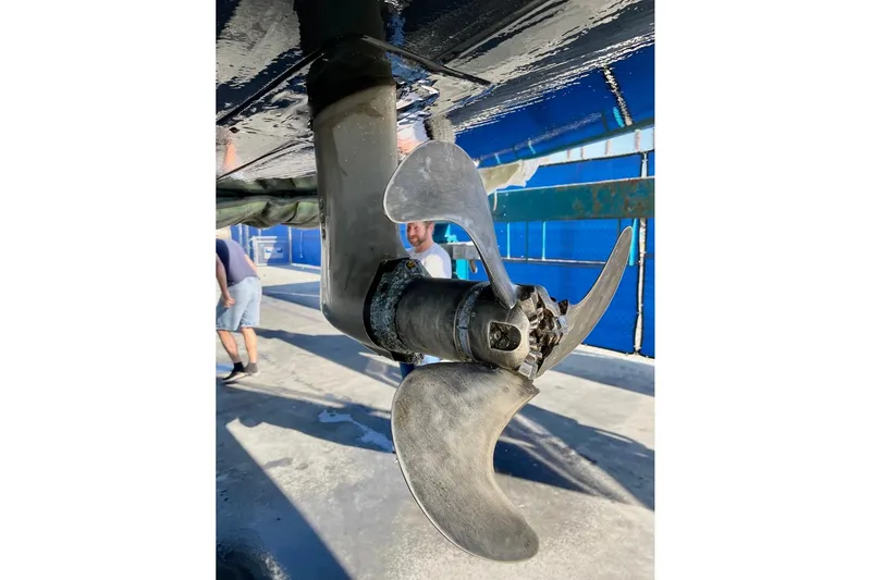 Slide: The Image of Electrical system in 2020 Dufour 430 yacht with Cristec battery charger. - 50