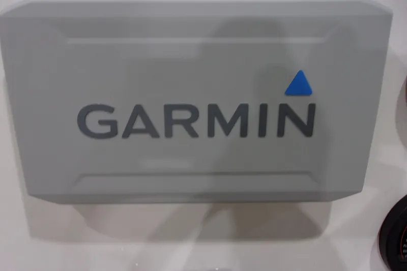 Slide: The Image of Garmin device on 2022 Key West 1720 Sportsman boat dashboard. - 18