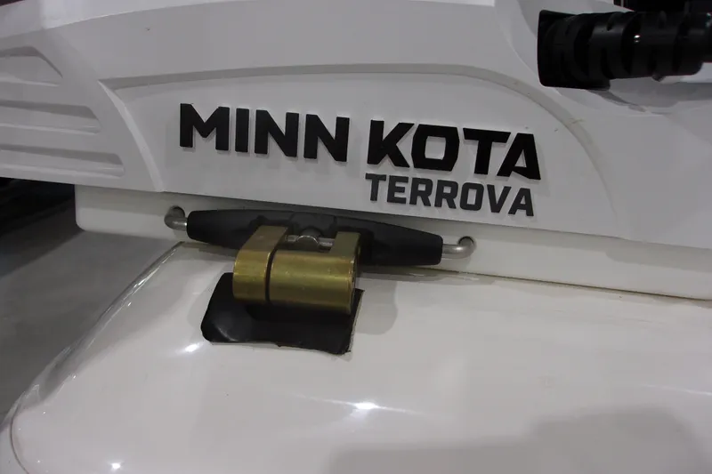 Slide: The Image of Minn Kota Terrova motor on 2022 Key West 1720 Sportsman boat. - 4