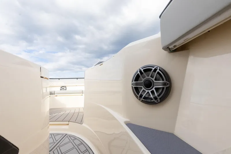 Slide: The Image of 2024 Scout 377 LXF Starboard Side Walk-around to bow area - 38