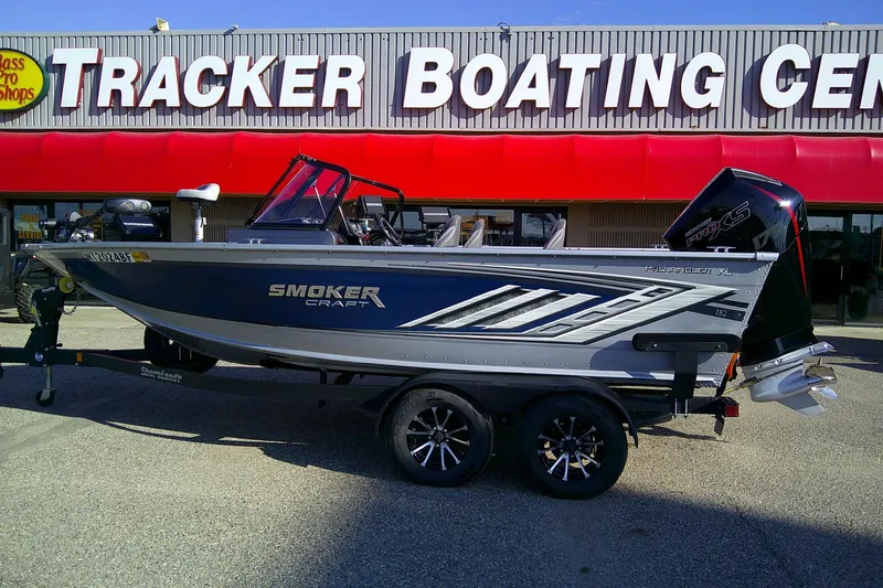 Slide: The Image of 2022 SMOKERCRAFT 182 Pro Angler XL boat at Tracker Boating Center. - 1