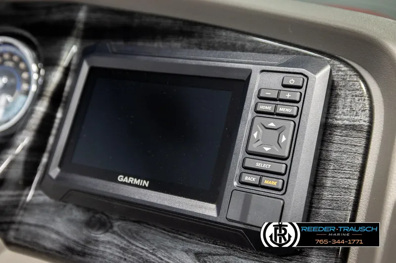 Slide: The Image of Garmin navigation system in 2026 Avalon LSZ Vrl boat dashboard. - 37