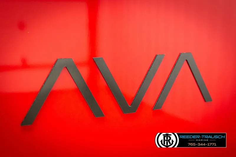 Slide: The Image of Red Avalon LSZ Vrl 2026 logo with Reeder-Trausch Marine branding. - 48