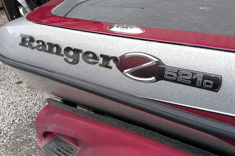 Slide: The Image of 2015 Ranger Z521C Ranger Cup Equipped boat emblem on metallic finish. - 4