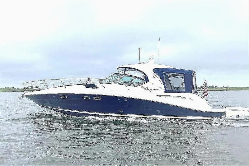 Slide: The Image of 2005 Sea Ray 420 Sundancer yacht - 2