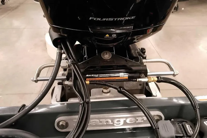 Slide: The Image of 2026 Ranger RT198P Fishing Package with FourStroke engine and BayStar hydraulic steering. - 32