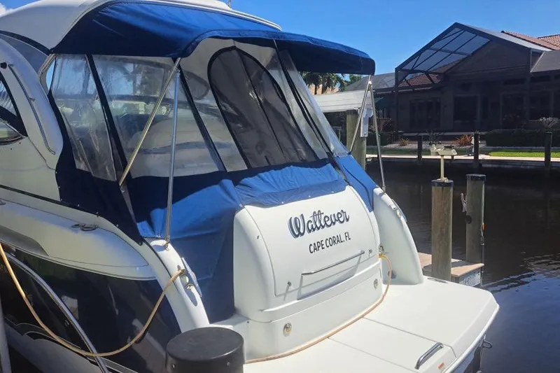 Slide: The Image of 2008 Formula 34 Performance Cruiser docked in Cape Coral, Florida. - 86