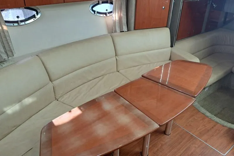 Slide: The Image of 2008 Formula 34 Performance Cruiser kitchen with microwave, sink, and stovetop. - 9