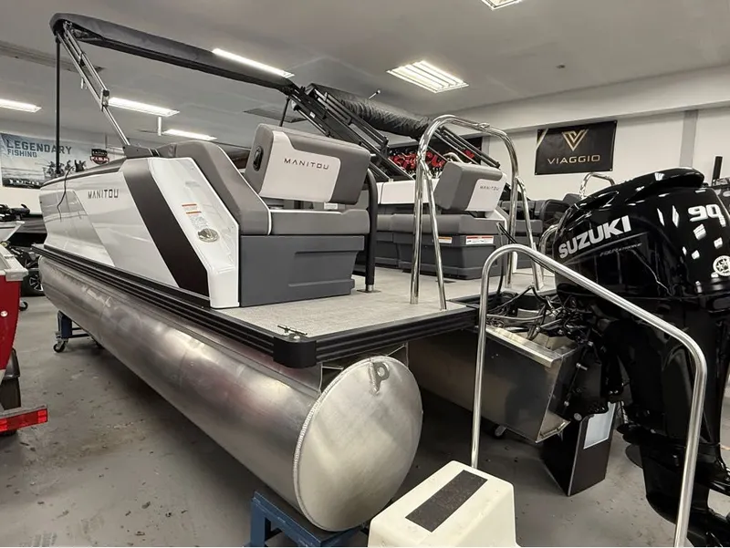 Slide: The Image of Manitou Cruise 20 Bench Twin Tube 2025 - 3