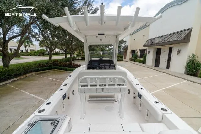 Slide: The Image of 2026 Sea Fox 228 Commander boat with spacious deck and modern design. - 9