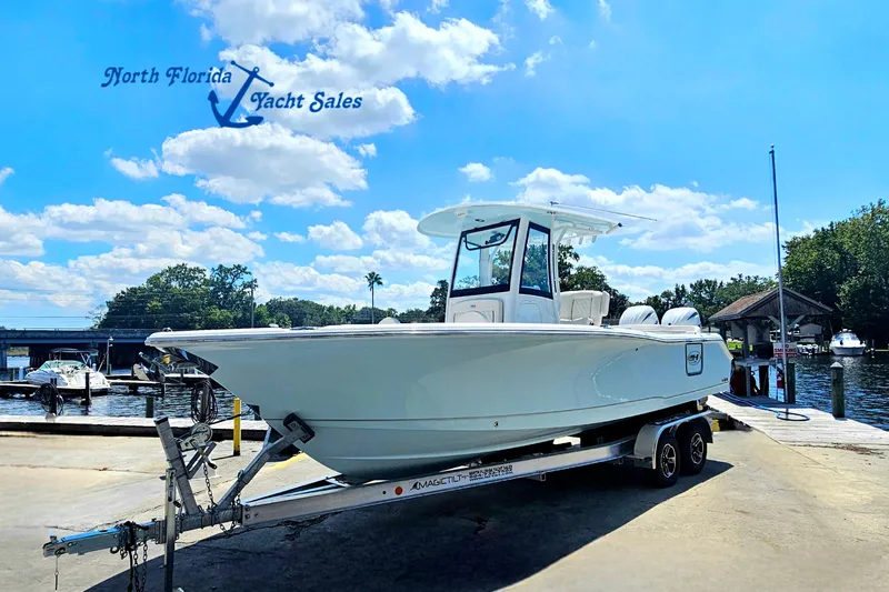 The Image of 2026 Sea Hunt Ultra 265 SE boat on trailer at North Florida Yacht Sales. - 0