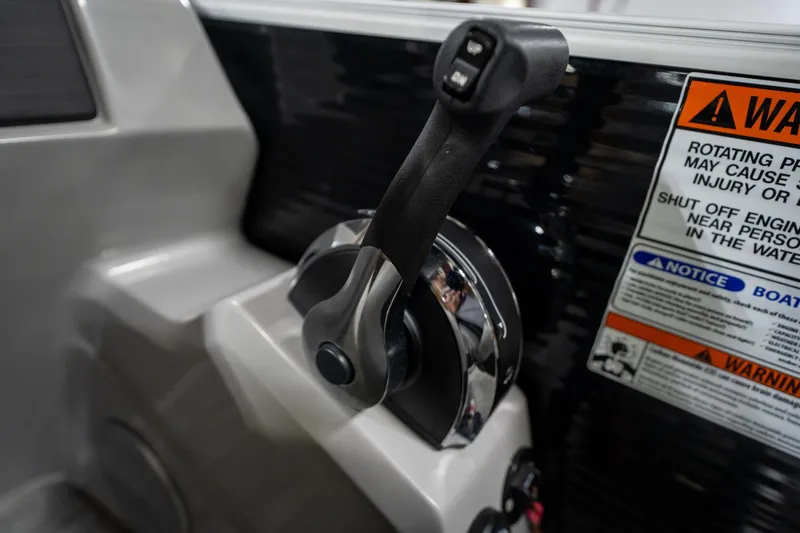 Slide: The Image of Dashboard switches on a 2021 Bennington 21 SLX boat, featuring ACC and NAV ANC controls. - 42