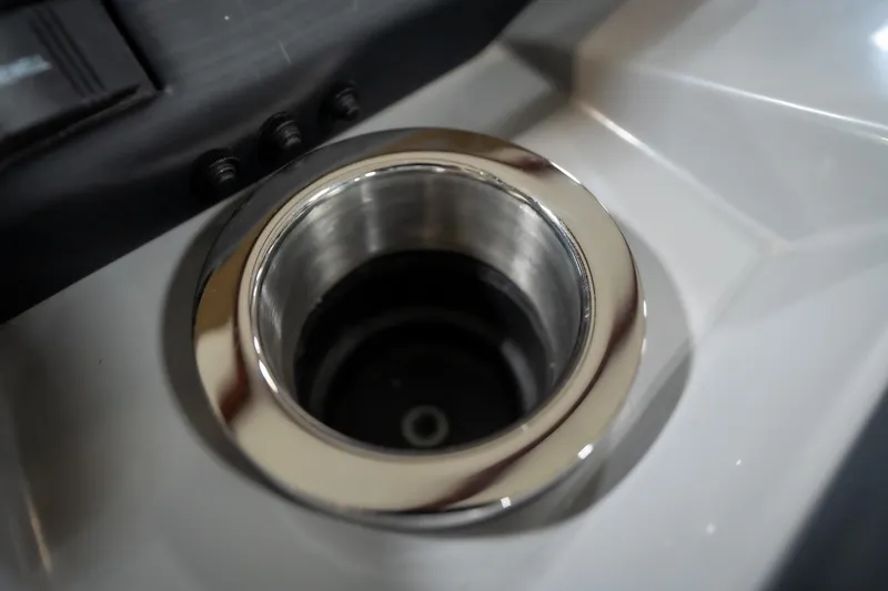 Slide: The Image of Close-up of a speaker grille on a 2021 Bennington 21 SLX boat. - 49