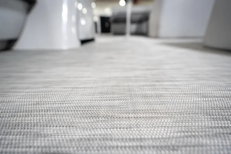 Slide: The Image of Close-up of a 2021 Bennington 21 SLX boat cup holder with chrome finish. - 50