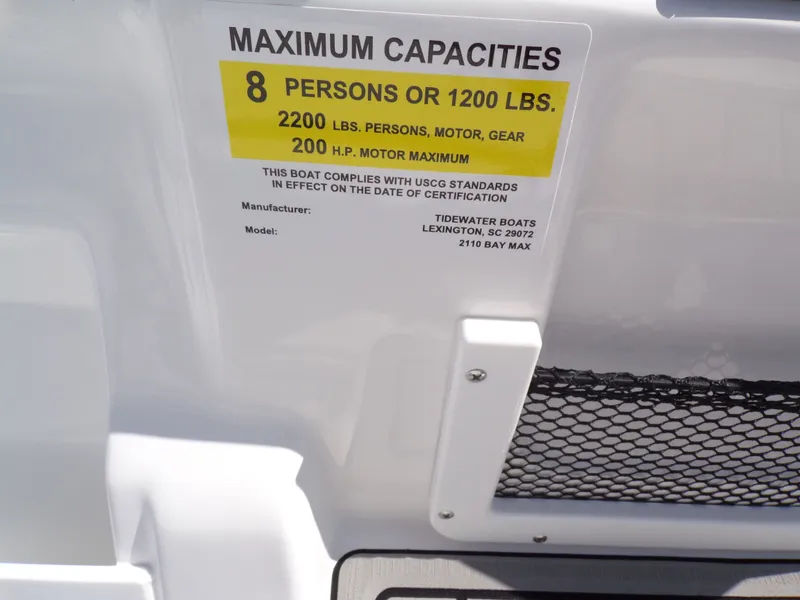 Slide: The Image of Tidewater 2110 Bay Max 2026 - 22