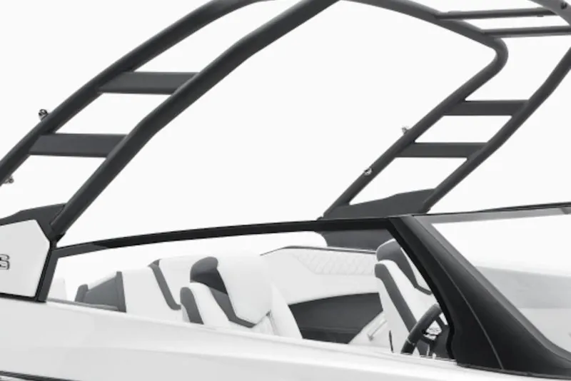 Slide: The Image of 2026 Yamaha Boats 222S in a showroom, showcasing sleek design and modern features. - 6