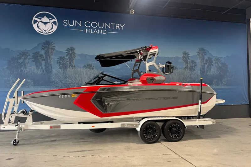 The Image of 2019 Nautique Super Air Nautique G23 boat on trailer at Sun Country Inland showroom. - 1