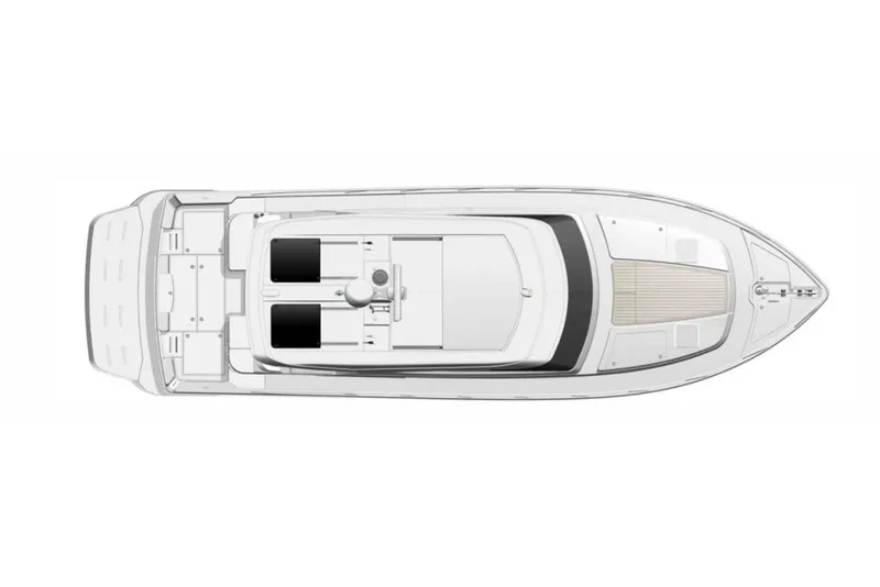 Slide: The Image of Manufacturer Provided Image: Top view of 2023 Riviera 505 SUV luxury yacht layout. - 51
