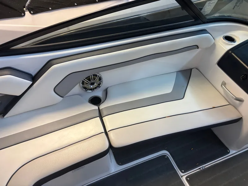 Slide: The Image of Interior of a 2017 Yamaha RP1800A SAP19 boat with seating area. - 11