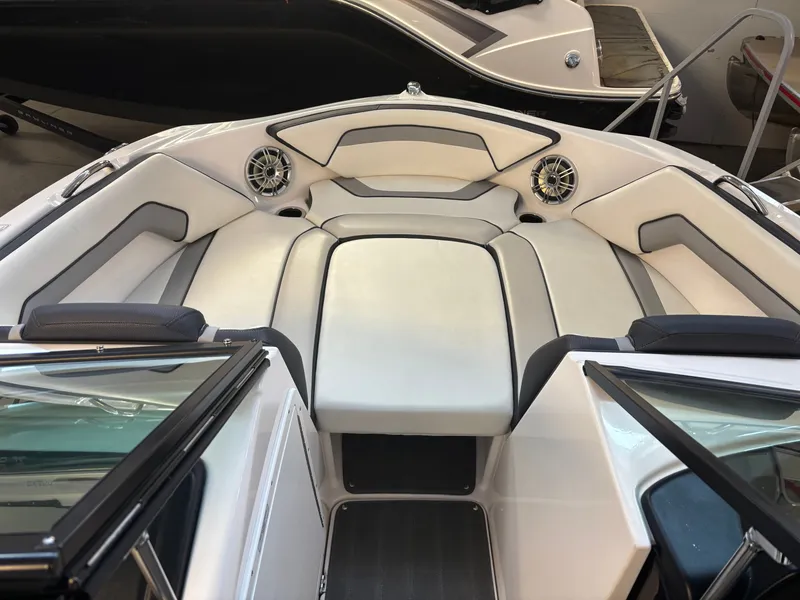Slide: The Image of Interior of 2017 Yamaha RP1800A SAP19 boat, white upholstery. - 5