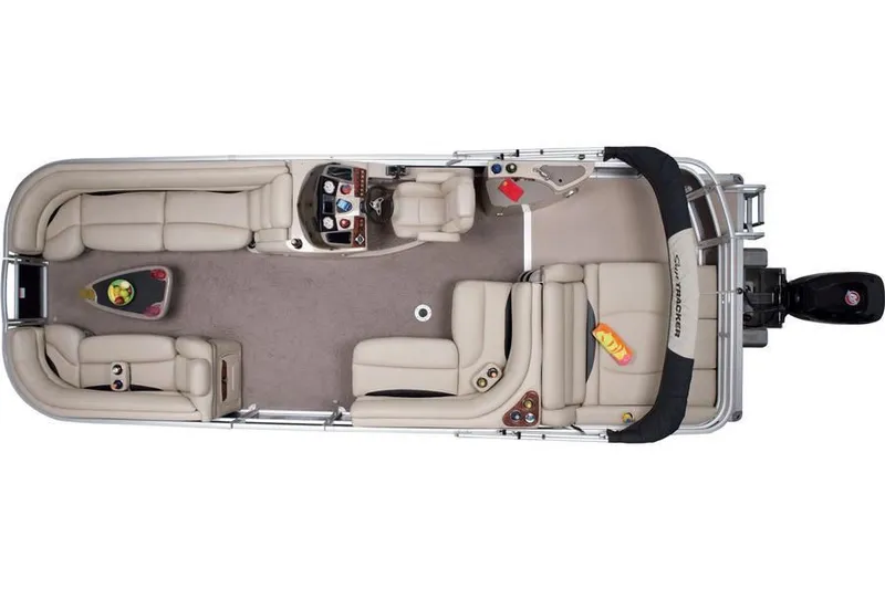 Slide: The Image of Sun Tracker Party Barge 254 XP3 2013 - 17