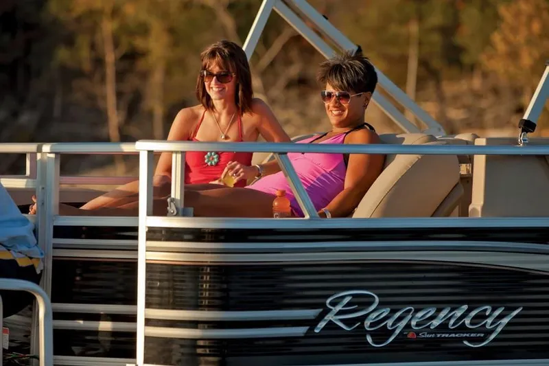 Slide: The Image of Sun Tracker Party Barge 254 XP3 2013 - 25