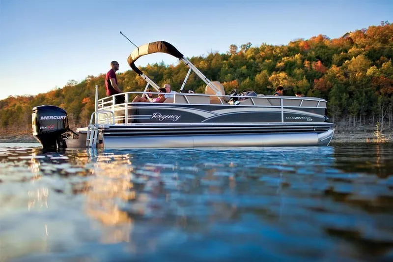 Slide: The Image of Sun Tracker Party Barge 254 XP3 2013 - 26