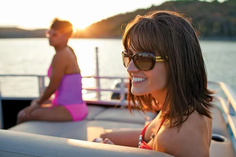 Slide: The Image of Sun Tracker Party Barge 254 XP3 2013 - 27