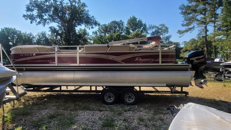 Slide: The Image of Sun Tracker Party Barge 254 XP3 2013 - 4